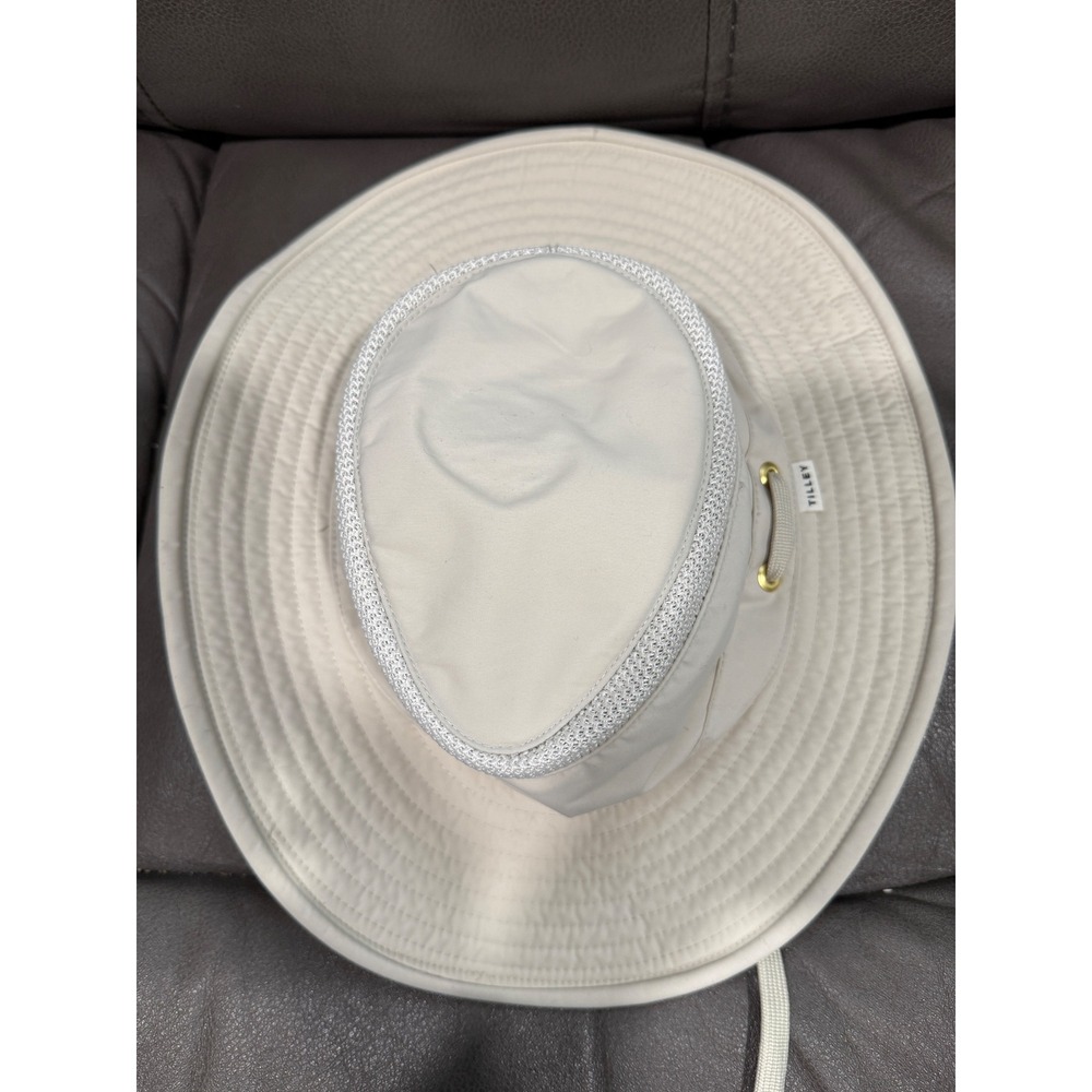 Tilley Airflo Hat Beige M-M Sun Protection Ventilation Outdoor Bucket‎ Hat